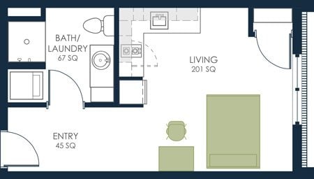 Sage Micro Floorplan